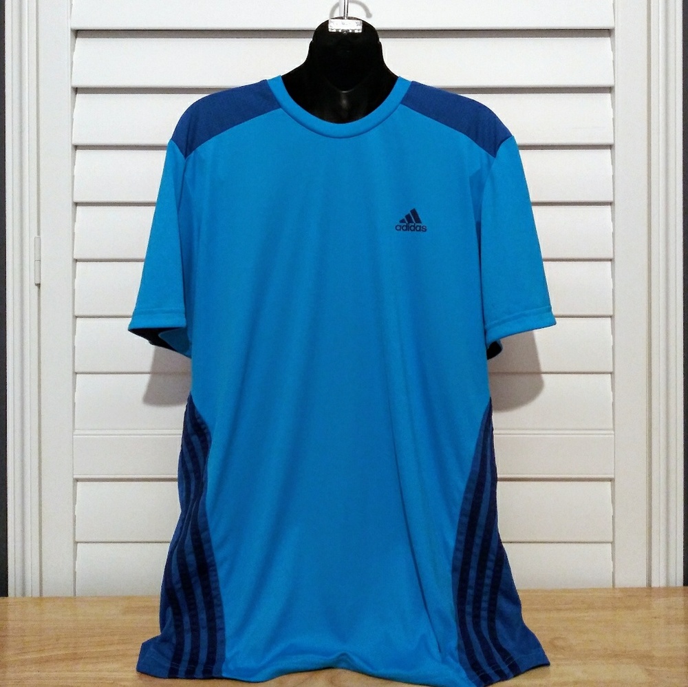 Adidas Climacool T-Shirt Color Block Size Large